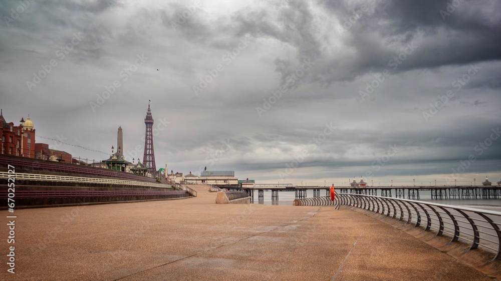 Blackpool Tower and North Promenade 