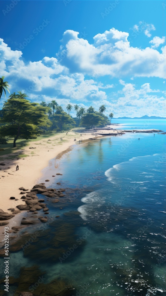 Obraz premium High resolation beautiful top front view (UHD Wallpaper)