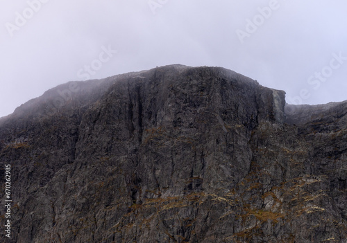 Bitihorn,  a mountain on the border of Vang Municipality and Øystre Slidre Municipality in Innlandet county, Norway photo