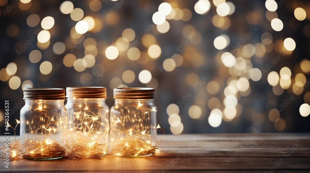 Fairy lights in mason jars, pure enchantment captured Fairy lights in mason jars, pure enchantment captured