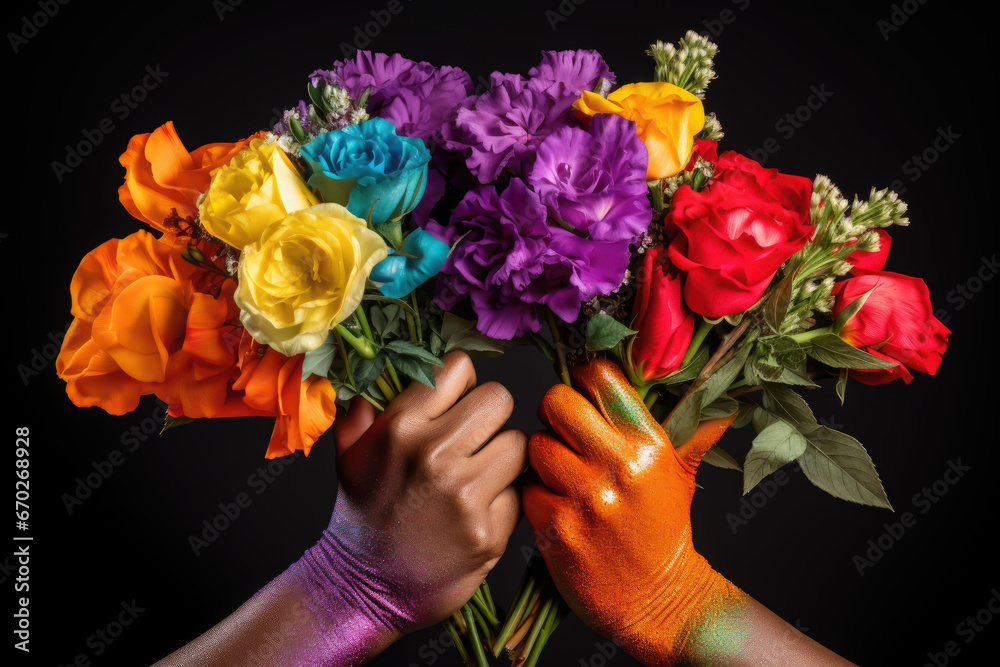 Support LGBTQ in flowers rights embrace diversity. Support LGBTQ in flowers rights embrace diversity.