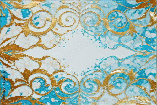 Exquisite artistry showcasing intricate details in the style of Art Nouveau, spanning the entirety of the canvas. This masterpiece, trending on ArtStation, is captured in sharp focus through a studio 
