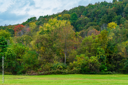 Autumn Landscapes with trees and forest © Gerard