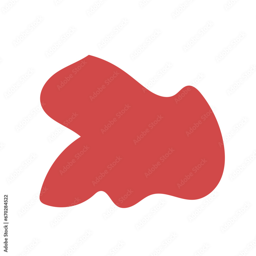 Muted red abstract shapes vector Muted red abstract shapes vector