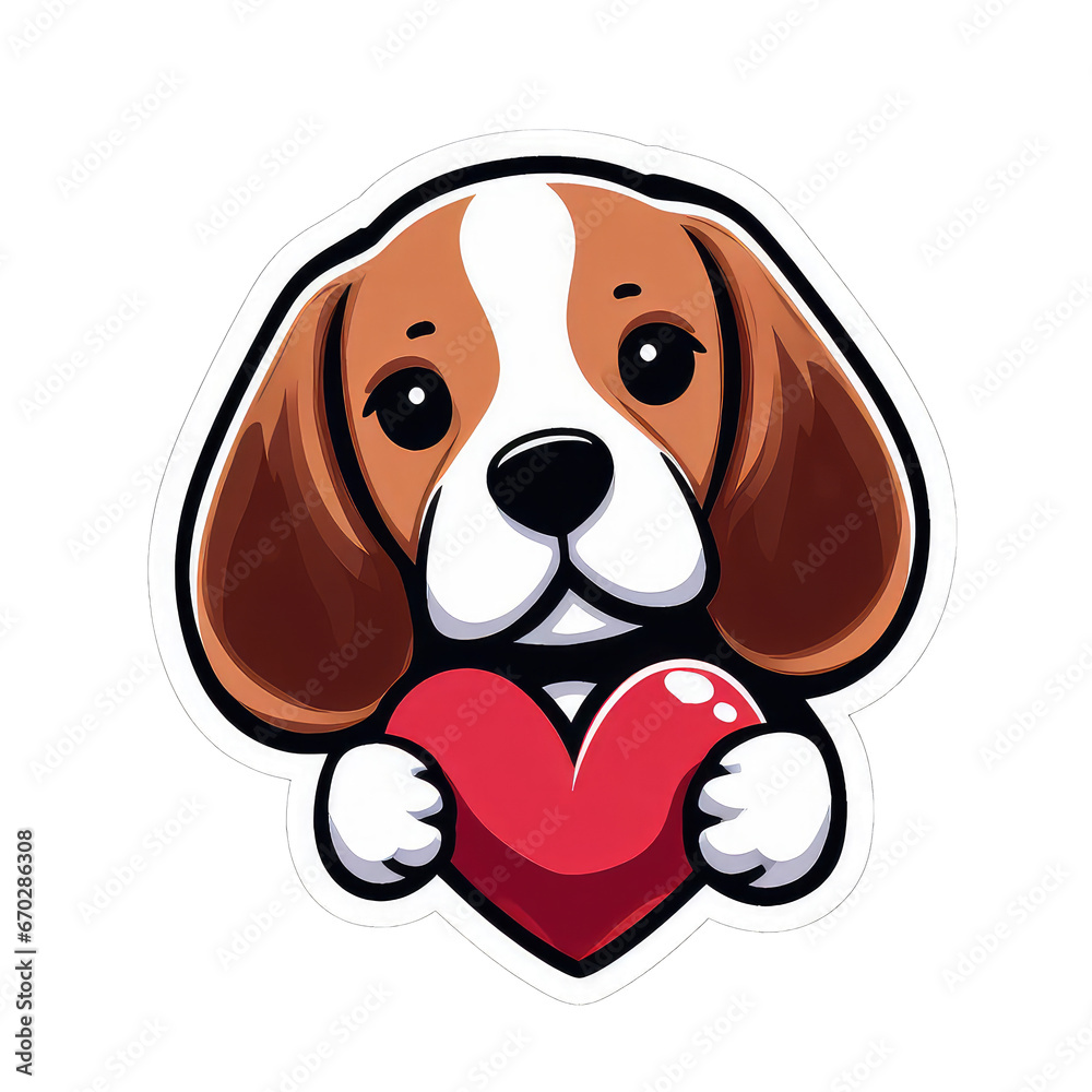 Playful Pup's Charms, GENERATIVE AI Playful Pup's Charms, GENERATIVE AI