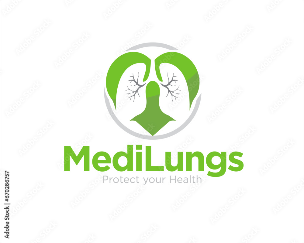 medical lungs logo design with love figure to protection and consulting health logo medical lungs logo design with love figure to protection and consulting health logo