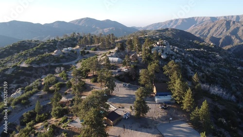 camp ground in the mountains 