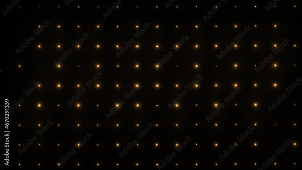 flashing Led wall light. Animation of flashing light on led wall or projectors for stage lights. Flashes on 27 different screens 4K video