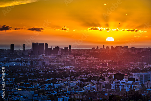 Los Angeles Sunset © Robbie Green