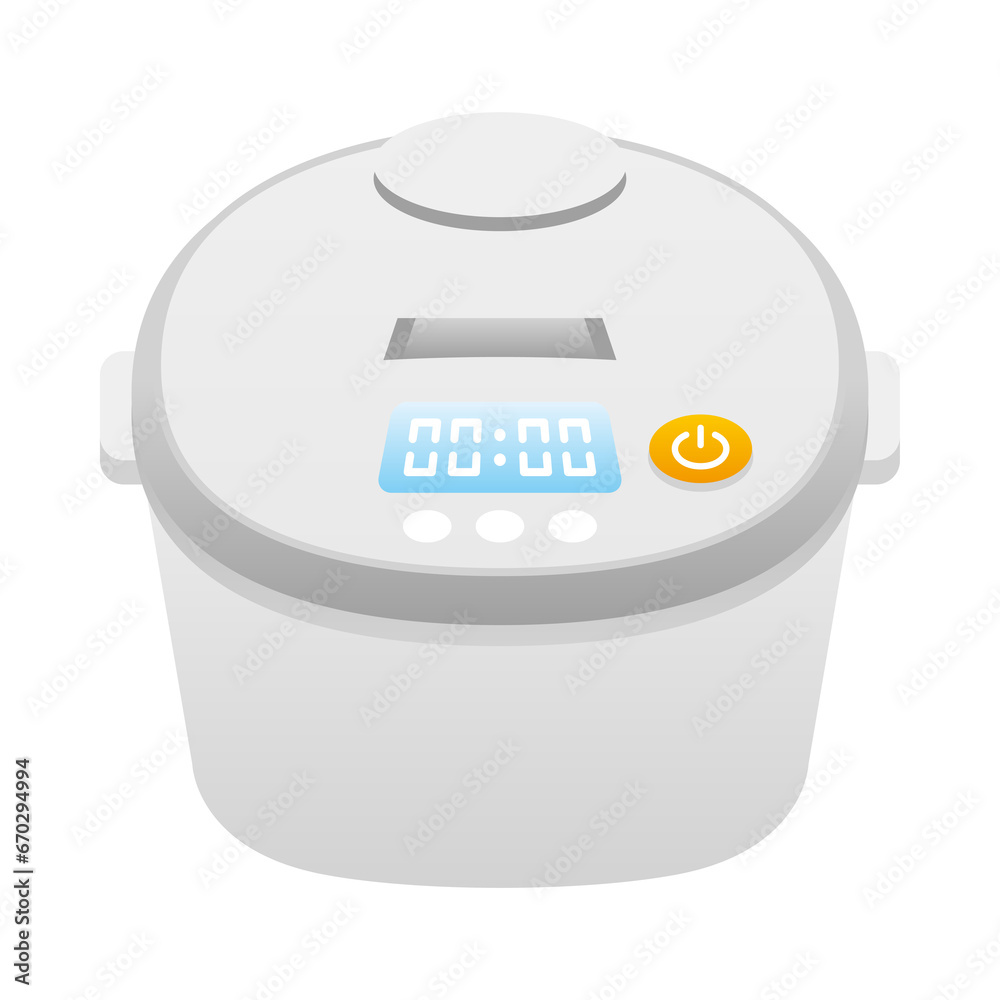 シンプルなイラスト_炊飯器