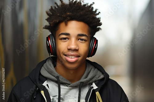 teenager american african teenage urban male young closeup photogenic clothing hand attractive expression clothes culture adult people black fashion photo