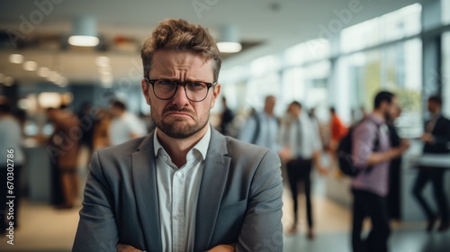 person expressing discouragement at their workplace generative ai