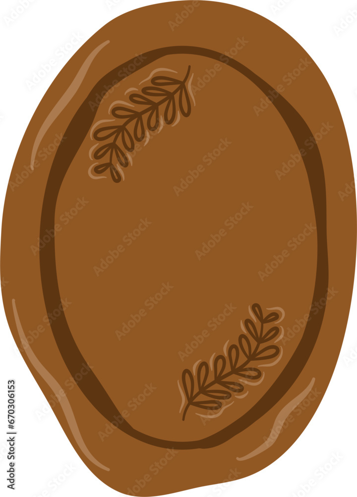 Wax seal stamp vector Wax seal stamp vector