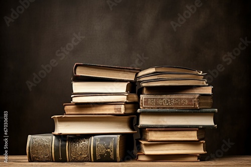 books Old book concept school high college read study studio archive library card stack acquaintance cover open datum dictionary editor training fairy tale bow stare learn information legal act photo