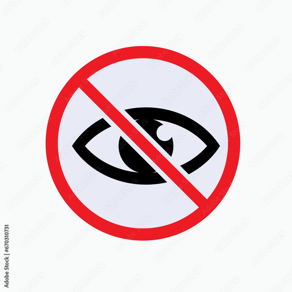 Hide Icon . Self Conceal, Disguise Symbol - Vector. Hide Icon . Self Conceal, Disguise Symbol - Vector.