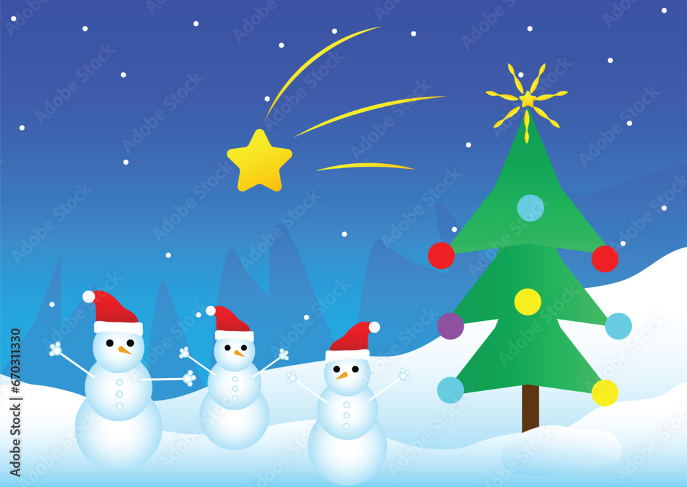 christmas card illustration christmas card illustration