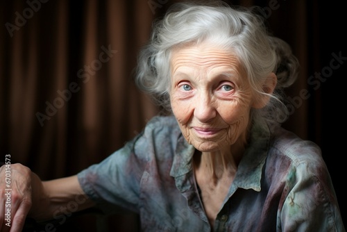 caregiver home woman senior  elderly care home senior old woman nurse young caregiver cheerful health care stethoscope 80s caucasian smiling wheelchair happy assistance help trust © sandra