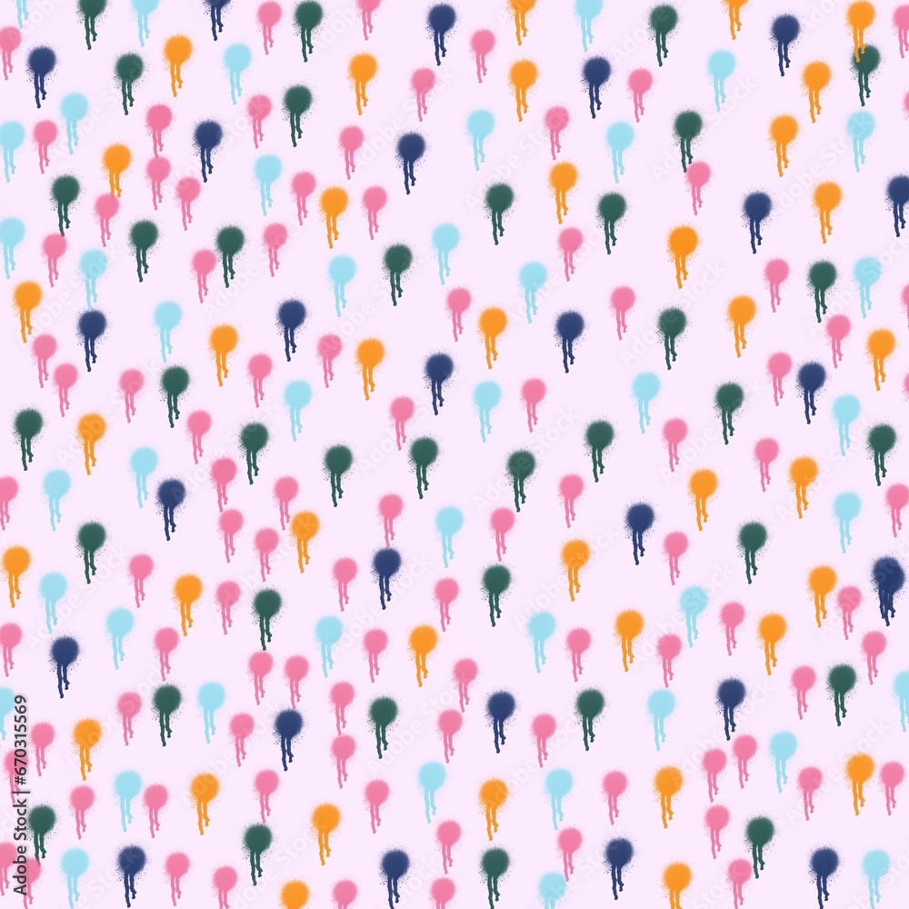 Color drip seamless pattern background Color drip seamless pattern background