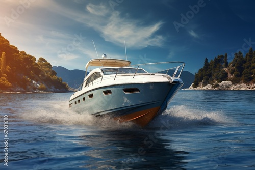 boat motor fun sea fuel deck life wave blue rich power yacht drive speed water ocean cruise travel luxury wealth summer engine energy sport dream nature leisure private journey nautical vacation mot photo