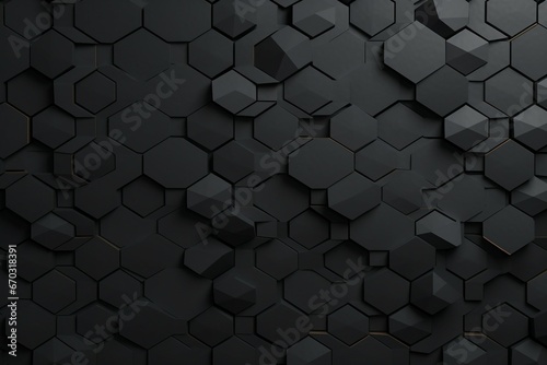 rendering 3d illustration texture background black grey dark hexagonal blue three-dimensional abstract art business mobile phone concept connection datum decoration design digital photo