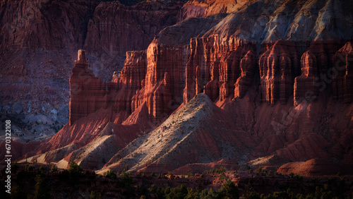 Chimney Rock from Sunset Point photo