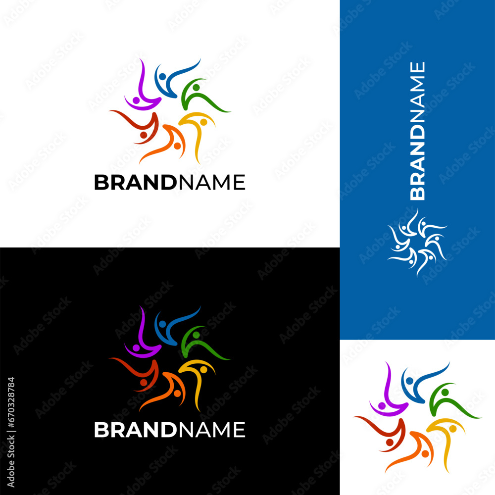 Human Charity Logo Concept