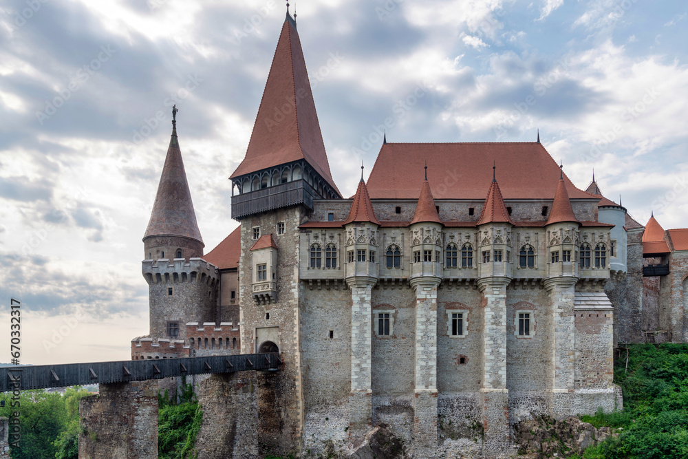 Corvin Castle in Romania