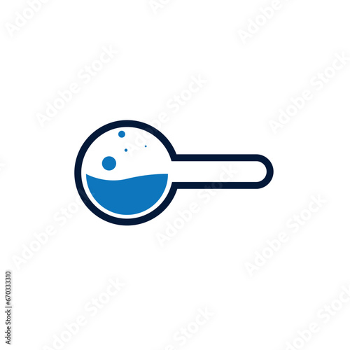 pinocchio lab logo design illustration.