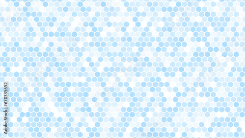 Honeycomb Grid tile random background or Hexagonal cell texture. Modern mosaic hexagon grid texture.