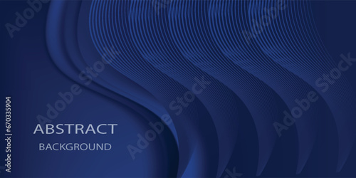 Dark blue premium background design with diagonal dark blue line pattern. Premium background design with diagonal dark blue stripes pattern. Vector horizontal template for digital luxury business eps5