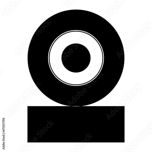 cam icon vector