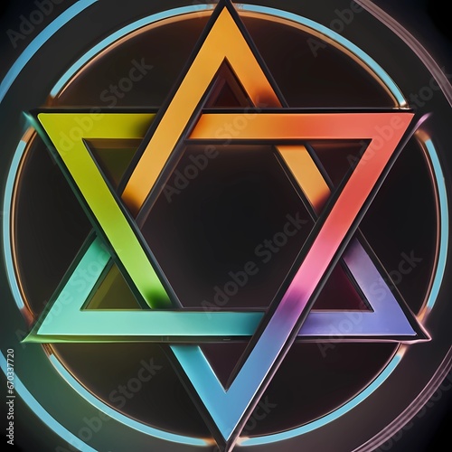 star of david. hexagram