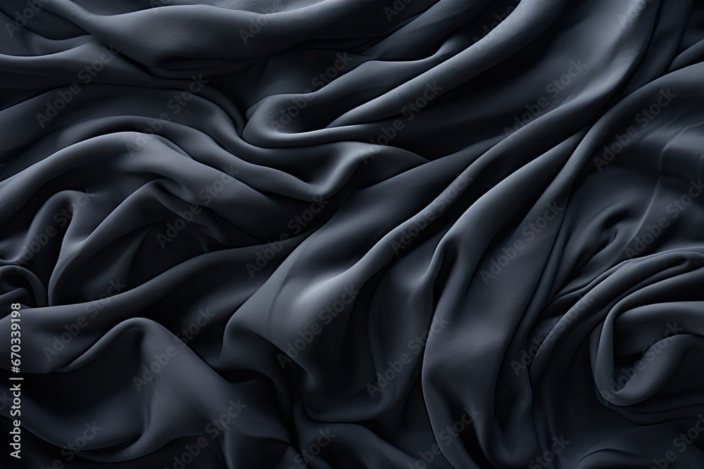 Obraz premium Unveiling the Allure of a Gray Wool Fabric Background