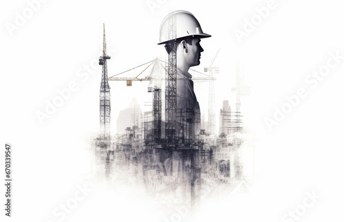 Future building construction engineering project devotion
