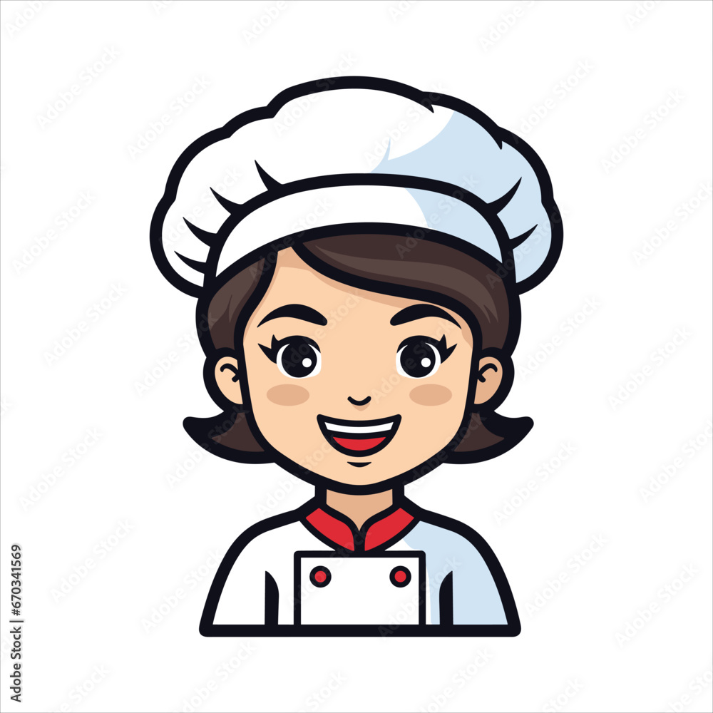 Vector Chef character design Vector Chef character design