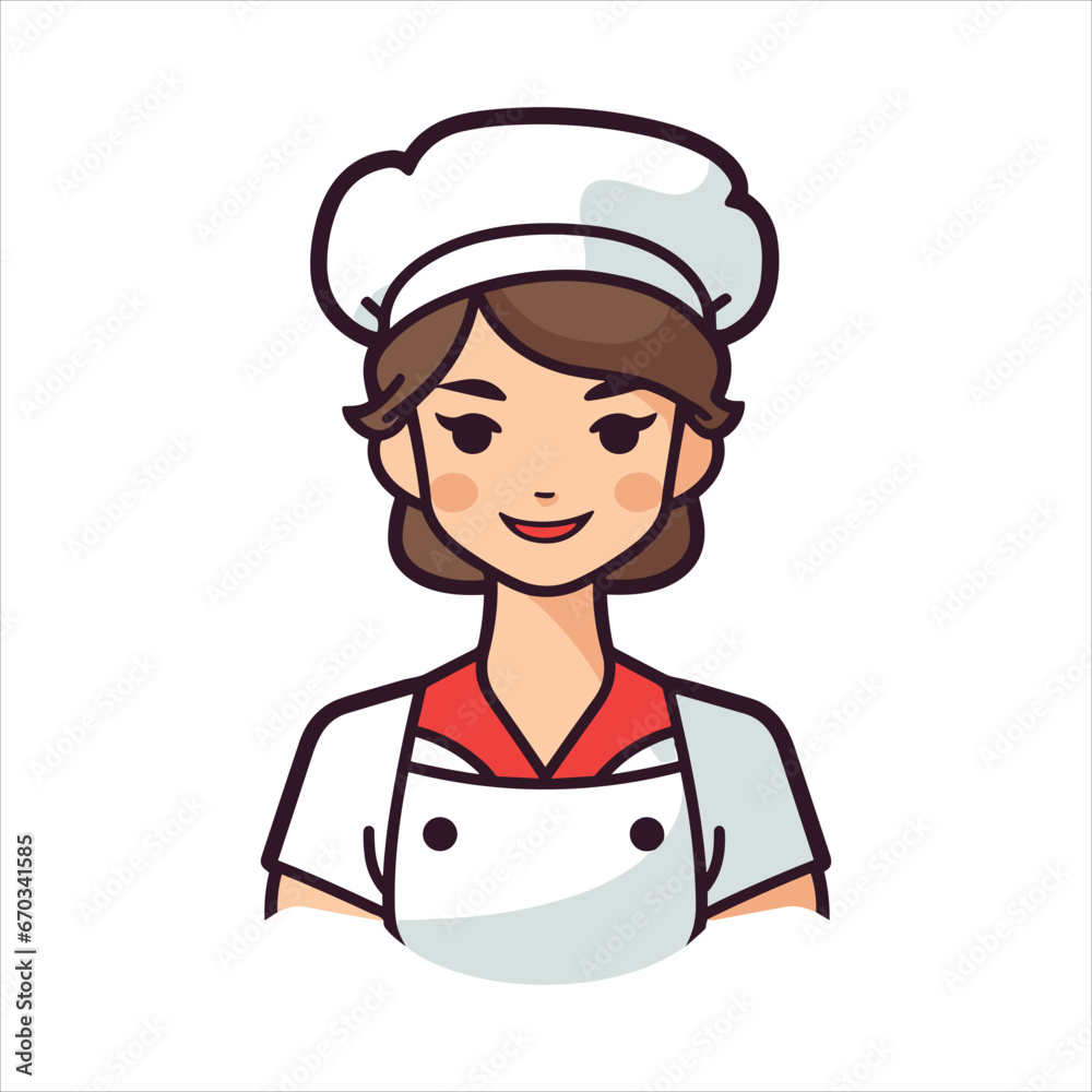 Vector Chef character design Vector Chef character design