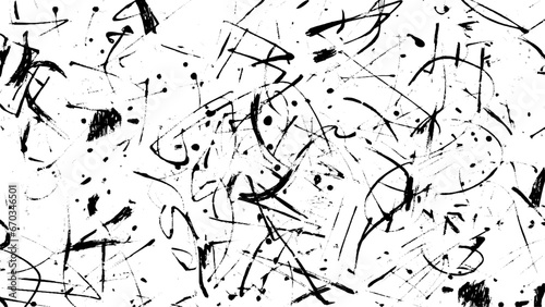  Distressed Effect. Grunge Background. Subtle halftone vector texture overlay. Monochrome abstract splattered background. Grunge texture white and black. Sketch abstract to Create Distressed Effect. 