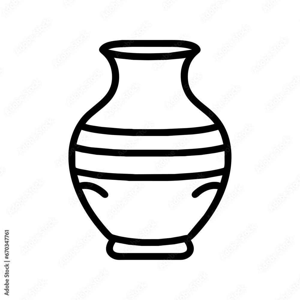 vase icon illustration