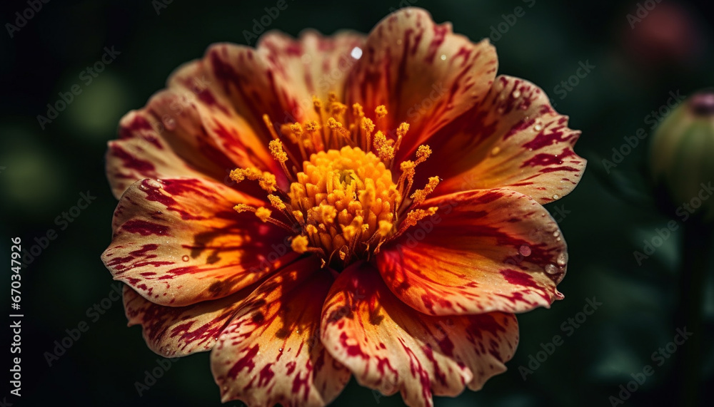 A vibrant bouquet of multi colored daisies brings beauty to nature generated by AI A vibrant bouquet of multi colored daisies brings beauty to nature generated by AI