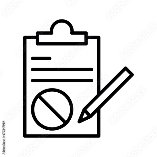 clipboard rule icon