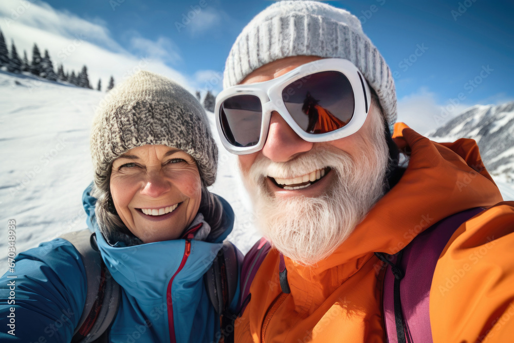Winter Wonderland: A Senior Couple's Mountain Getaway Winter Wonderland: A Senior Couple's Mountain Getaway
