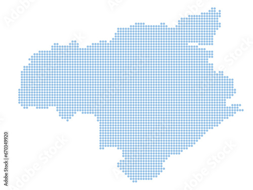 徳島 地図 円 ドット アイコン