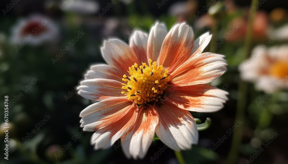 Yellow daisy blossom in meadow, vibrant and full of freshness generated by AI Yellow daisy blossom in meadow, vibrant and full of freshness generated by AI