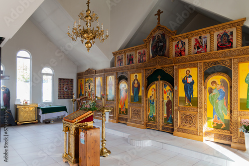 The Church of St. Blessed Matrona of Moscow in Gelendzhik, Russia. 29.10.2023