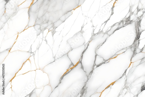White statuario marble texture background, Thassos quartzite, Carrara Premium, Glossy  photo