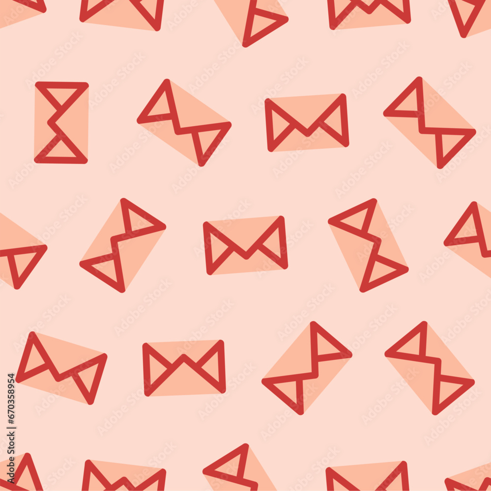 Envelope seamless pattern. Suitable for backgrounds, wallpapers, fabrics, textiles, wrapping papers, printed materials, and many more. Editable vector. Envelope seamless pattern. Suitable for backgrounds, wallpapers, fabrics, textiles, wrapping papers, printed materials, and many more. Editable vector.