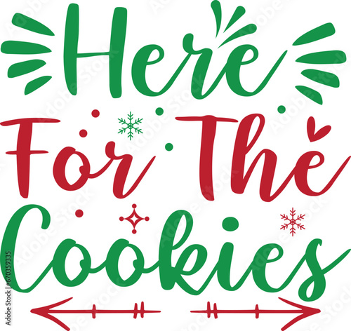 here for the cookies  svg t shirt design photo