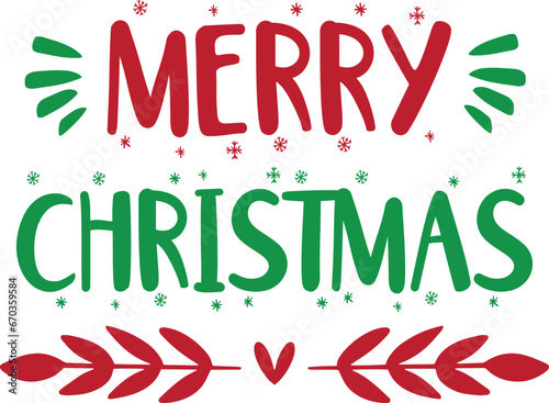 merry christmas svg t shirt design photo