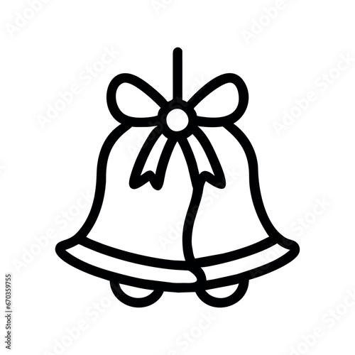 christmas bells icon