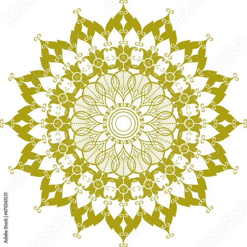Elegant mandala background vector illustration design. pattern Unique mehndi designs symbol for meditation yoga logo,henna design,muslim wedding ornament, hindu tattoo ,healing logo,villa logo,wellnes